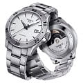Tissot Tissot V8 Swissmatic T106.407.11.031.01 мужские часы белый циферблат на запястье