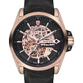 Wainer Wainer Venice WA.25677-B  WA.25677-B механические мужские часы  циферблат, браслет кожаный — вид спереди