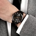 Mido Mido Commander Big Date M021.626.36.051.01 мужские часы черный циферблат на запястье