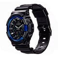 Casio Casio G-Shock GAW-100B-1A2 электронные мужские часы часы, крупный план серый циферблат