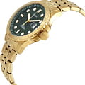 Fossil Fossil Carlie  ES4746 кварцевые женские часы часы, крупный план зеленый циферблат