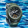 Casio Casio G-Shock GA-2000-3A — полный набор фото мужские часы японские