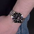 Swiss Military by Chrono SMA34086.01 наручные мужские часы застежка крупным планом