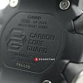 Casio Casio G-Shock GA-2000-1A2DR (GA-2000-1A2) электронные мужские часы часы, крупный план черный циферблат