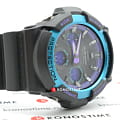 Casio Casio G-Shock GAW-100BL-1A  наручные мужские часы фото под углом.
