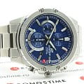Casio Casio Edifice EFR-S567D-2AVUDF (EFR-S567D-2A) кварцевые мужские часы часы, крупный план синий циферблат