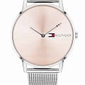 Tommy Hilfiger Tommy Hilfiger Sport 1781970  1781970 кварцевые женские часы  бежевый циферблат, браслет нержавеющая сталь — вид спереди