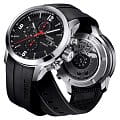 Tissot Tissot PRC 200 Automatic Chronograph T055.427.17.057.00 механические мужские часы часы, крупный план черный циферблат