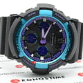 Оригинальные часы Casio Casio G-Shock GAW-100BL-1A электронные калибр механизма  общий вид