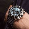 Breitling Breitling Super Chronomat B01 44 PB0136251C1S1, chronomat швейцария мужские часы на браслете каучук боковой вид