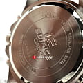 Casio Casio Edifice EFR-547L-7A кварцевые мужские часы часы, крупный план белый циферблат