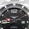 Longines Longines HydroConquest L3.841.4.56.6 hydroconquest швейцарские мужские часы на браслете нержавеющая сталь боковой вид