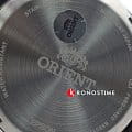 Orient Orient RA-AK0507L1 механические мужские часы часы, крупный план синий циферблат