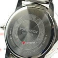 Romanson Romanson TM0B09LLW(BK) кварцевые женские часы часы, крупный план черный циферблат