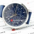 Tissot Tissot PRC 200 Chronograph T114.417.17.047.00 кварцевые мужские часы часы, крупный план синий циферблат