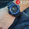  Casio Casio G-Shock GAW-100B-1A2 на белом фоне — вид анфас