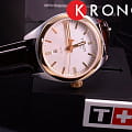 Tissot T1012102603600 наручные женские часы застежка крупным планом