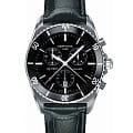 Certina Certina DS First C014.417.16.051.00 DS First C0144171605100 кварцевые мужские часы  черный циферблат, браслет кожаный — вид спереди