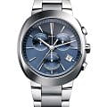 Rado Rado D-Star Chronograph R15937203  R15937203 кварцевые мужские часы синий циферблат, браслет нержавеющая сталь — вид спереди