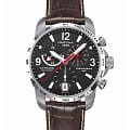 Certina Certina C001.639.16.057.00  C0016391605700 кварцевые мужские часы  черный циферблат, браслет кожаный — вид спереди