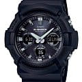 Casio Casio G-Shock GAW-100B-1A  GAW-100B-1AER электронные мужские часы  серый циферблат, браслет пластик — вид спереди