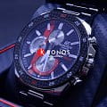 Casio Casio Edifice EFR-S567TR-2A EFR — задняя крышка металл сталь корпуса японские часы