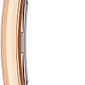 Часы Daniel Wellington Bound Black Crocodile Rose Gold DW00100693 фото 3