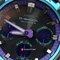 Casio Casio G-Shock GAW-100BL-1A g-shock японские мужские часы на браслете пластик боковой вид
