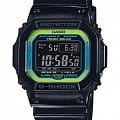 Casio Casio G-Shock GW-M5610LY-1E  GW-M5610LY-1E электронные мужские часы  черный циферблат, браслет пластик — вид спереди