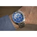 Seiko Seiko Prospex SRPD21K1S механические мужские часы часы, крупный план синий циферблат