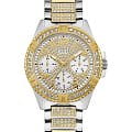 Guess Guess Lady Frontier W1156L5  W1156L5 кварцевые женские часы  серебристый циферблат, браслет сталь с ip покрытием — вид спереди