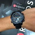 Casio Casio Edifice ECB-800DC-1A ECB — задняя крышка сталь металл корпуса японские часы