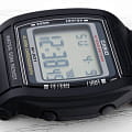 Casio Casio Collection W-201-1AVEG illuminator японские мужские часы на браслете пластик боковой вид