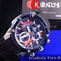 Casio Casio Edifice EFR-559TRP-2A мужские часы синий циферблат на запястье