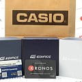 Casio Casio Edifice EFS-S580D-1A мужские часы черный циферблат на запястье