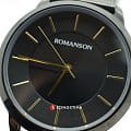 Romanson Romanson TM0B09LLB(BK)  корейские женские часы на браслете сталь c pvd покрытием боковой вид