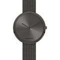 Jacques Lemans Jacques Lemans La Passion 1-2056K  1-2056K кварцевые женские часы  черный циферблат, браслет сталь с ip покрытием — вид спереди