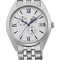 Orient Orient RA-AK0506S1  RA-AK0506S механические мужские часы  белый циферблат, браслет нержавеющая сталь — вид спереди