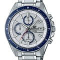Casio Casio Edifice EFS-S510D-7B EFS EFS-S510D-7B кварцевые мужские часы  белый циферблат, браслет нержавеющая сталь — вид спереди