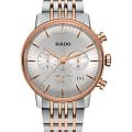 Rado Rado Coupole Classic R22910123 Classic R22910123 кварцевые мужские часы серебристый циферблат, браслет сталь c pvd покрытием — вид спереди