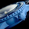 Оригинальные часы Swatch Swatch x Blancpain Atlantic ocean SO35A100 механические калибр механизма sistem51 общий вид