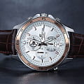 Casio Casio Edifice EFR-547L-7A EFR — задняя крышка металл сталь алюминий корпуса японские часы