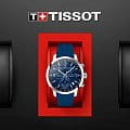 Tissot Tissot PRC 200 Chronograph T114.417.17.047.00 мужские часы синий циферблат на запястье